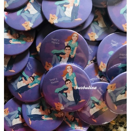 Chapa 6cm diseño personalizado