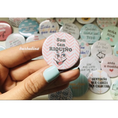 pack 45 chapas boda en Gallego