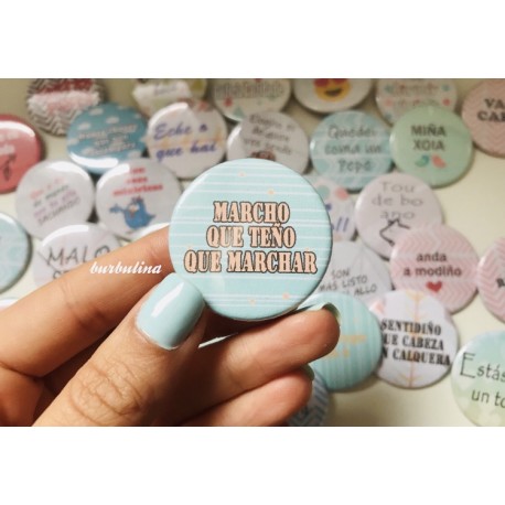 pack 50 chapas boda en Gallego