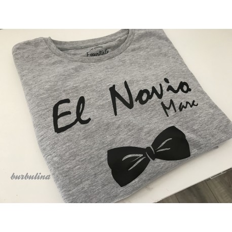 Camisetas para el novio y la novia