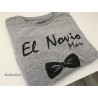 Camisetas para el novio y la novia
