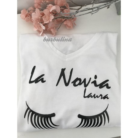 Camisetas para el novio y la novia