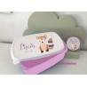 Tupper personalizado con chapa a juego