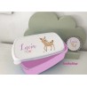 Tupper personalizado con chapa a juego