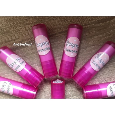 Bálsamo labial personalizado