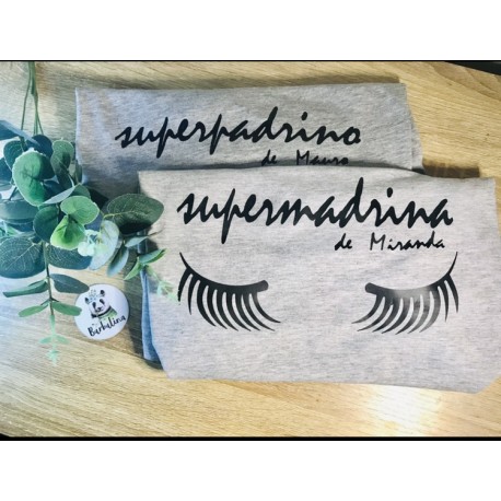 Camisetas madrina y padrino
