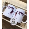 Pack regalo tazas para novios "si quiero"