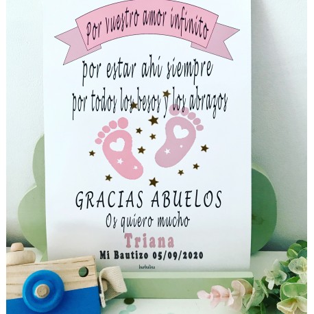 Lámina regalo Abuelos