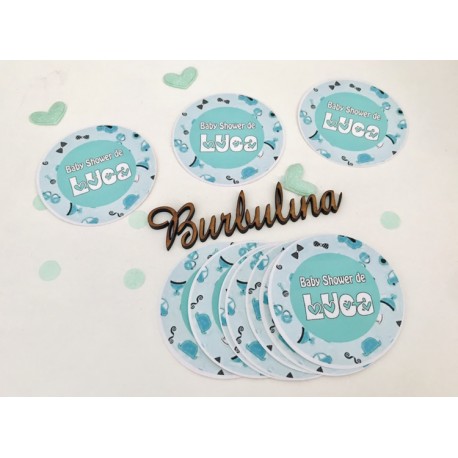 Pegatinas para botes de chuches