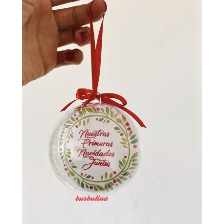 Bola Árbol de Navidad con Foto
