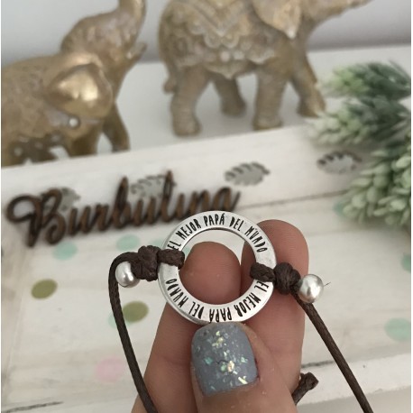 Pulsera "Mejor papá del mundo"