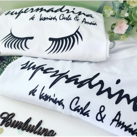 Camisetas madrina y padrino