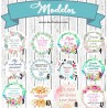 Vela personalizada para boda, bautizo o comunión