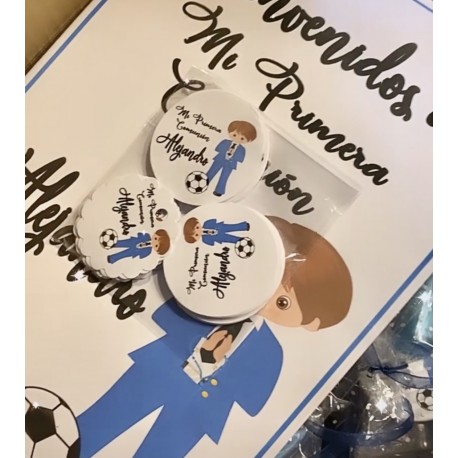 Party kit impreso comunion