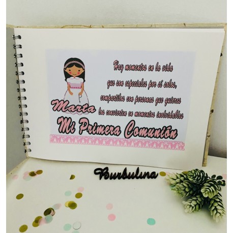Libro de Firmas Comunión