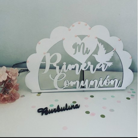 Adorno mesa dulce primera comunión