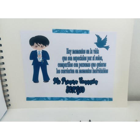 Libro de firmas “fútbol”