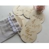 Placas cumple mes personalizadas