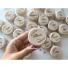Yoyo marcasitios de madera modelo hojas