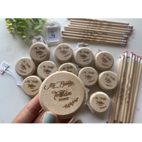 Yoyo de madera modelo eucalipto