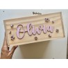 Caja canastilla personalizada con nombre