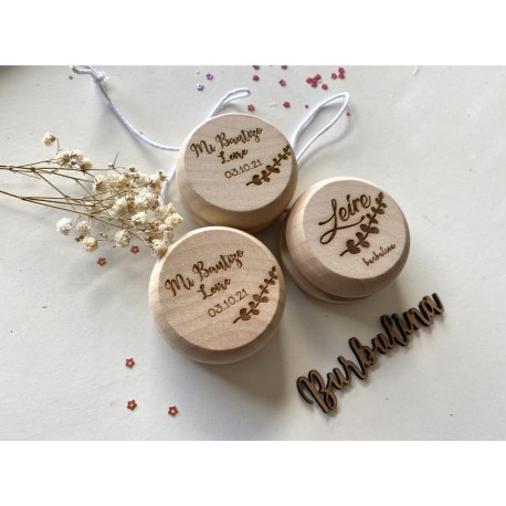 Yoyo de madera modelo eucalipto