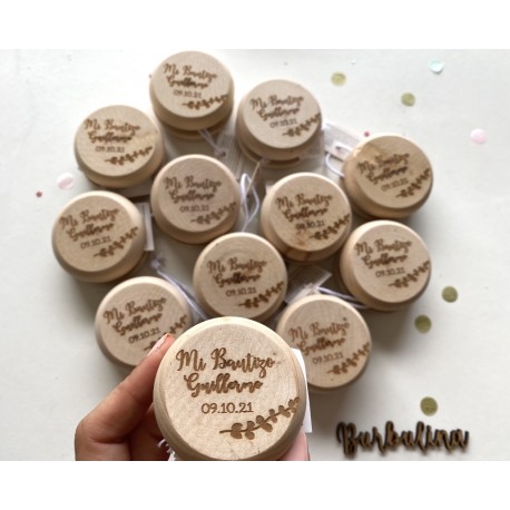 Yoyo de madera modelo eucalipto