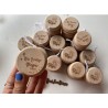 Yoyo de madera modelo eucalipto