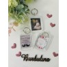 Llavero personalizado con foto y mensaje