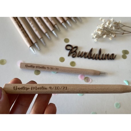 Boli de madera personalizado 