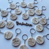 Llavero de madera personalizado