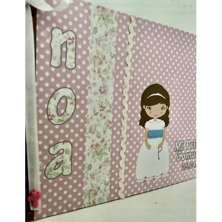 Libro de Firmas Primera Comunión modelo primavera