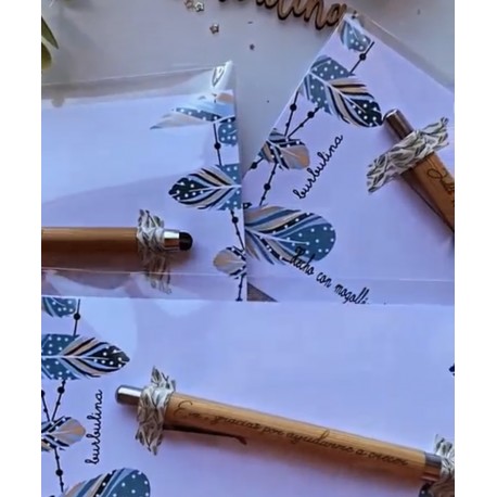 Boli de madera para profes