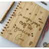 Libreta personalizada para profe