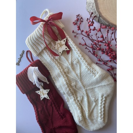 Bota navidad personalizada