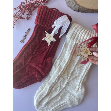 Bota navidad personalizada