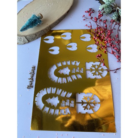 Huellas papá noel y renos