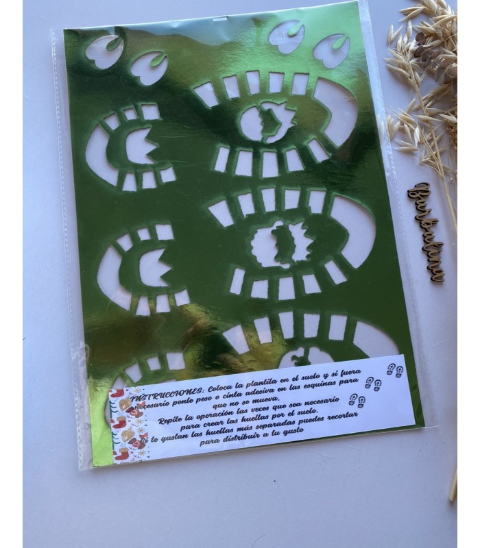 Huellas Reyes Magos y camellos