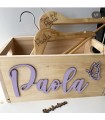 Caja de Madera Personalizada con Nombre