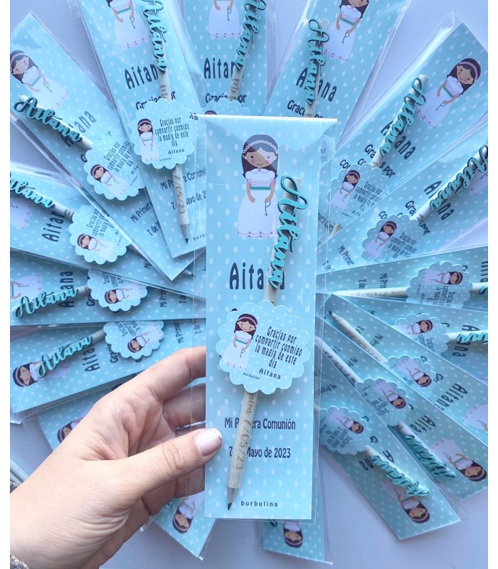 Marcapáginas con lápiz