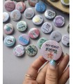 65 Chapas frases variadas para invitados de bautizo