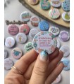 65 Chapas frases variadas para invitados de bautizo