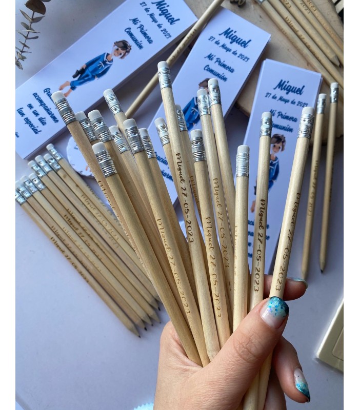 Marcapáginas con lápiz modelo marinero