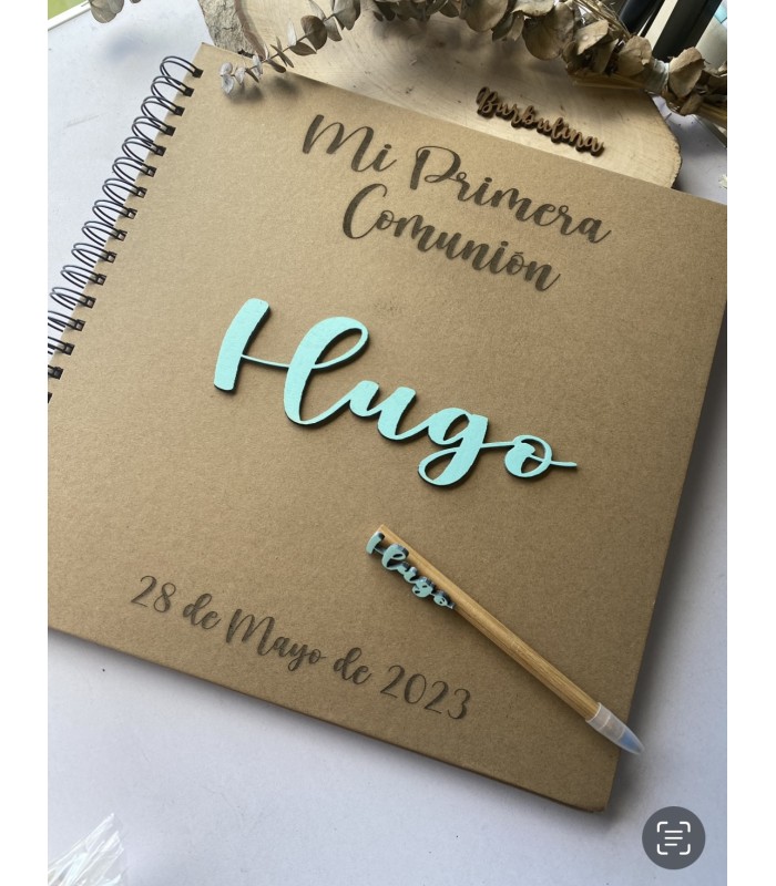 Libro de firmas con boli