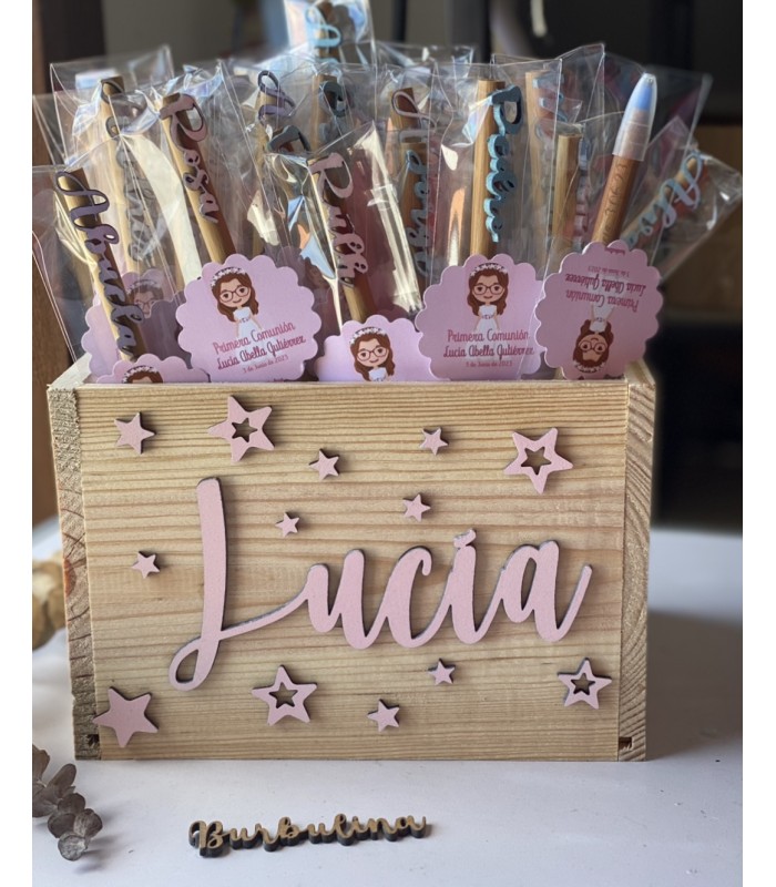 Caja de Madera Personalizada Regalos y Eventos
