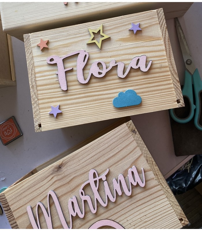 Caja de Madera Personalizada Regalos y Eventos