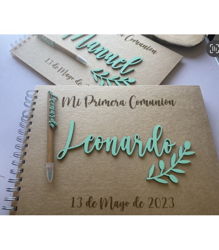 Libro de firmas modelo “olivo”