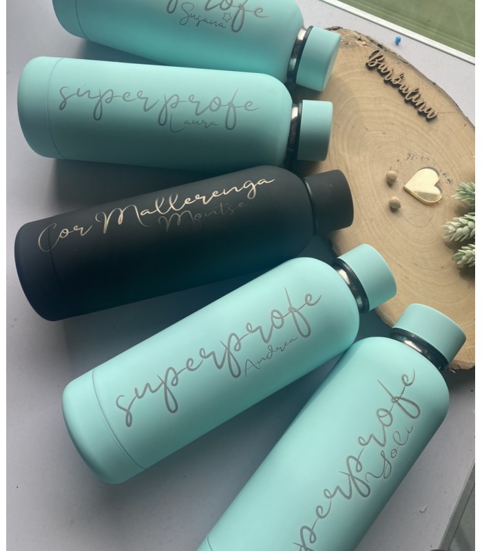 Botella térmica personalizada para profe