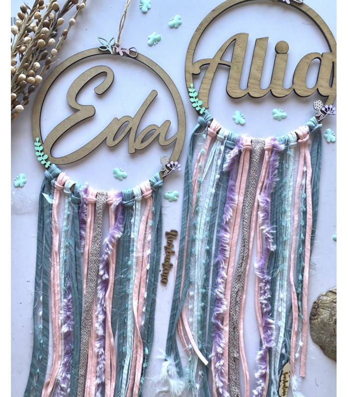 Atrapasueños con nombre modelo liberty