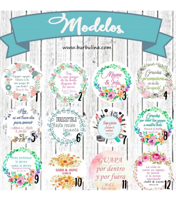 Lápices de colores personalizados con dibujos para colorear